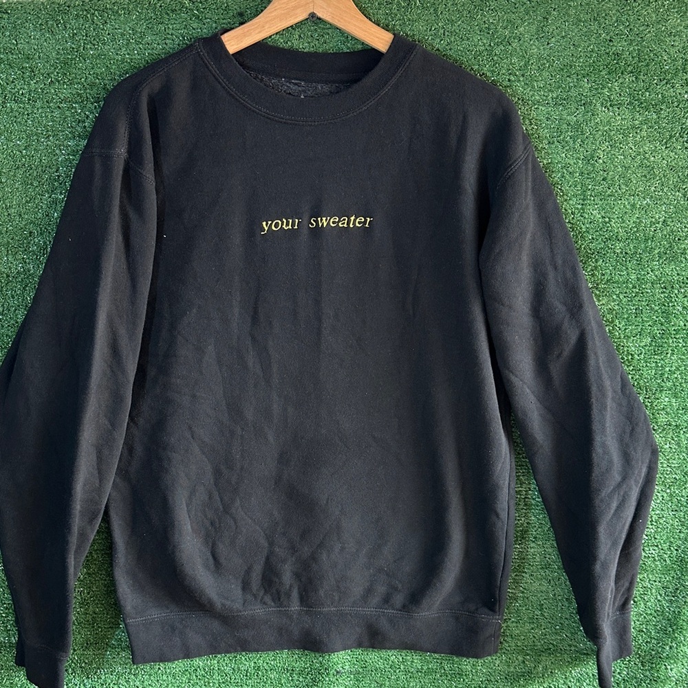 Conan Gray  "your sweater" Crewneck Sweatshirt Sz L